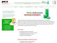 Tablet Screenshot of paxx.pl